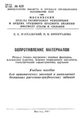 Сопротивлення матеріалів. Розділ: Епюри внутрішніх силових факторів, розтягування (стискання), площинний напружений стан.