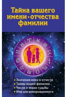 Тайна вашего имени, отчества, фамилии