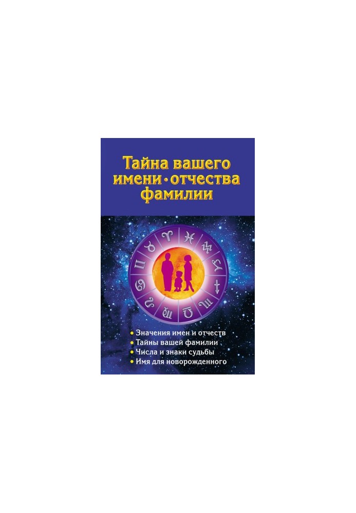 Тайна вашего имени, отчества, фамилии