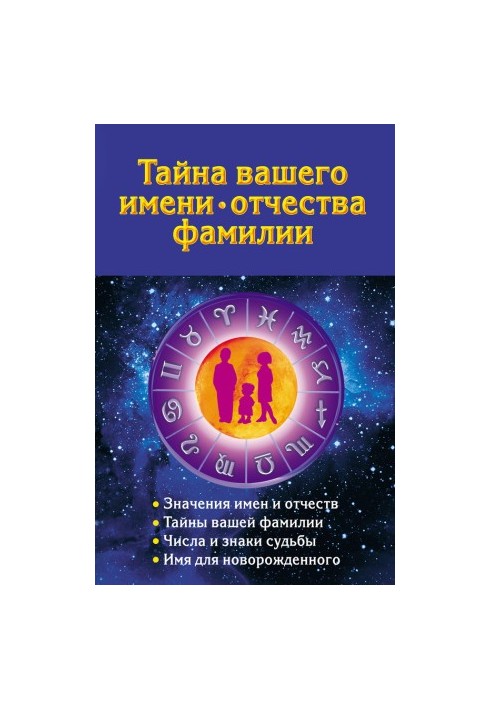 Тайна вашего имени, отчества, фамилии