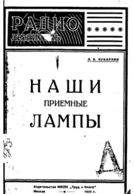 Наші приймальні лампи