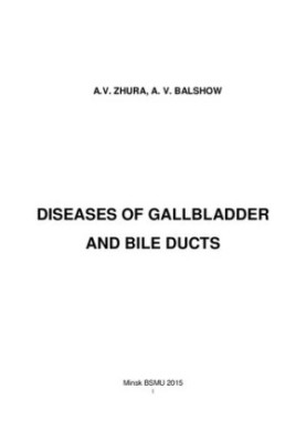 Diseases of the gallbladder and ducts