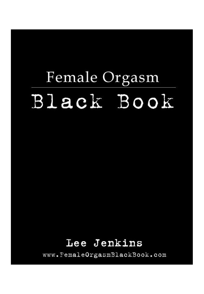 The Female Orgasm Black Book