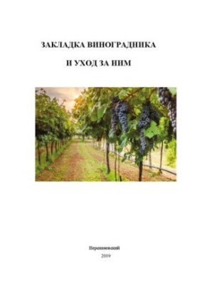 Laying the vineyard and care for it: Methodical instructions for carrying out course work