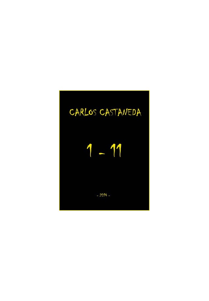 Carlos Castaneda, Books 1-11 (in English)