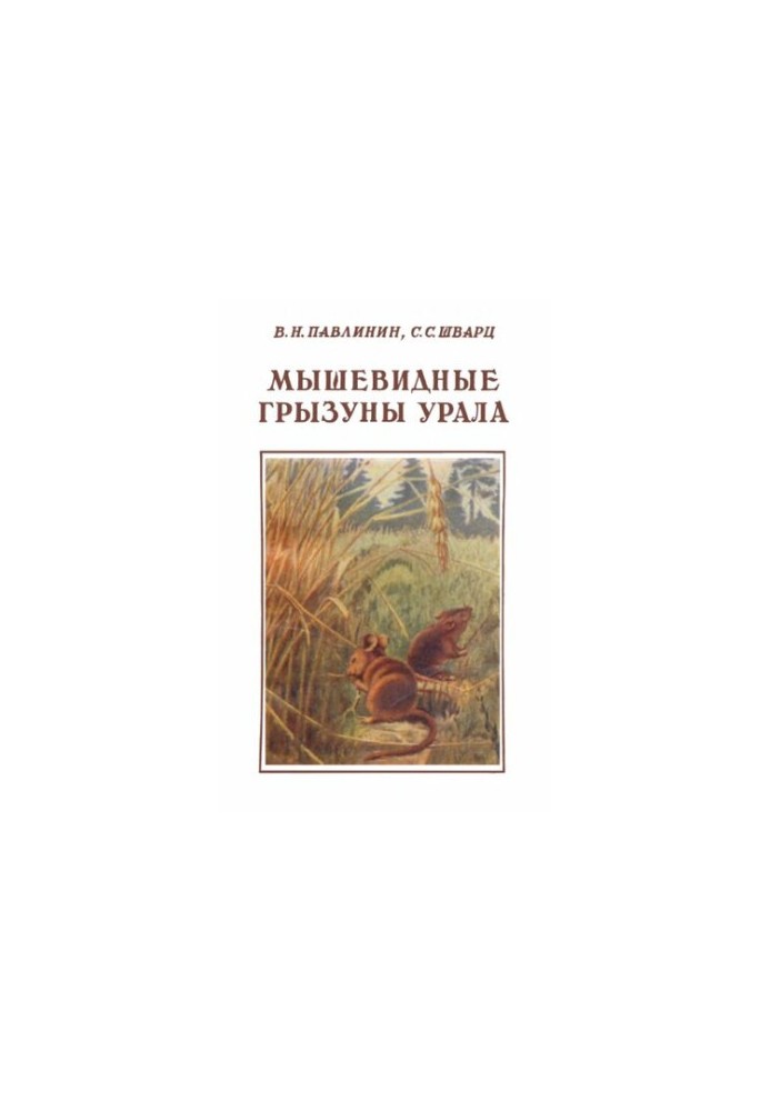 Мышевидные грызуны Урала.