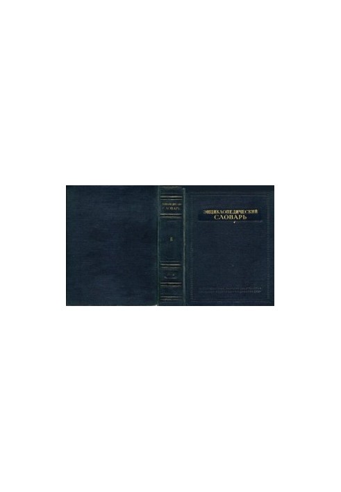 Encyclopedic Dictionary in 3 volumes. Volume 3. Forefather - Yaya