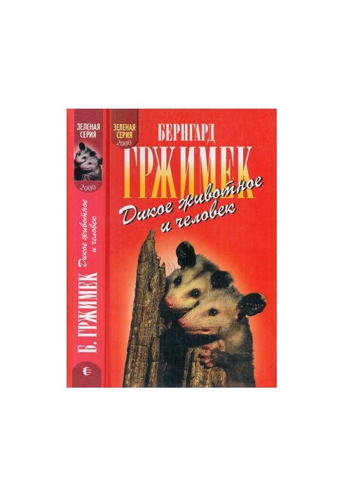Дикое животное и человек