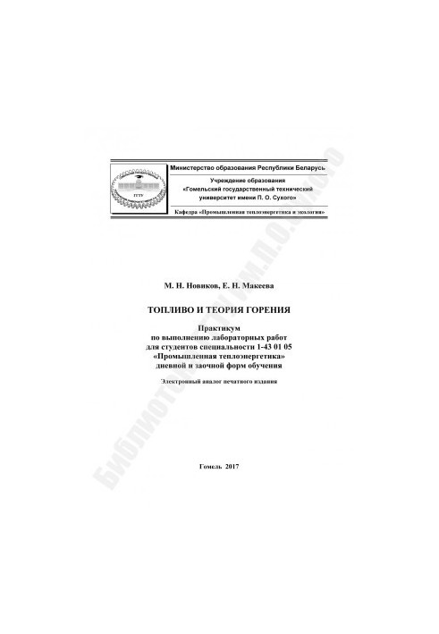 Fuel and combustion theory