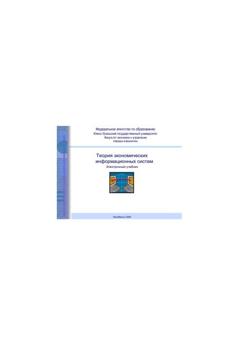 Theory of Economic Information Systems