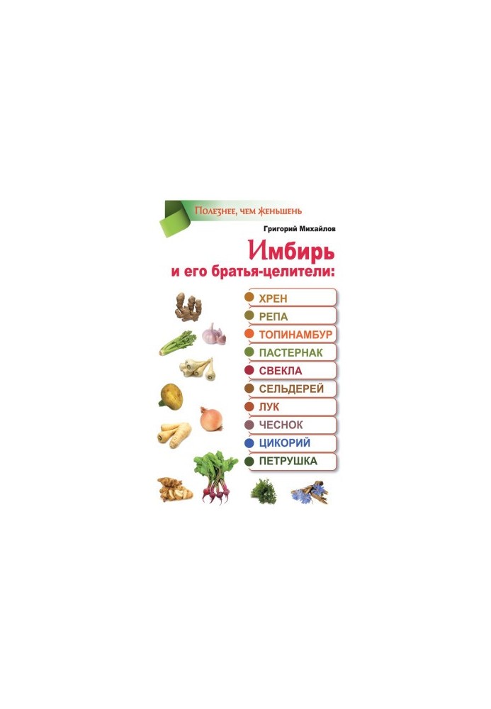 Ginger and its healing brothers: horseradish, turnips, Jerusalem artichoke, pasternak, beets, celery, onions, garlic, chicory, parsley