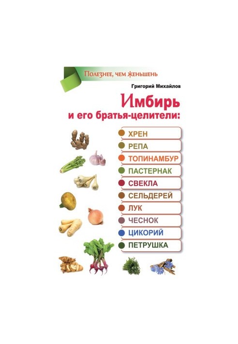 Ginger and its healing brothers: horseradish, turnips, Jerusalem artichoke, pasternak, beets, celery, onions, garlic, chicory, parsley