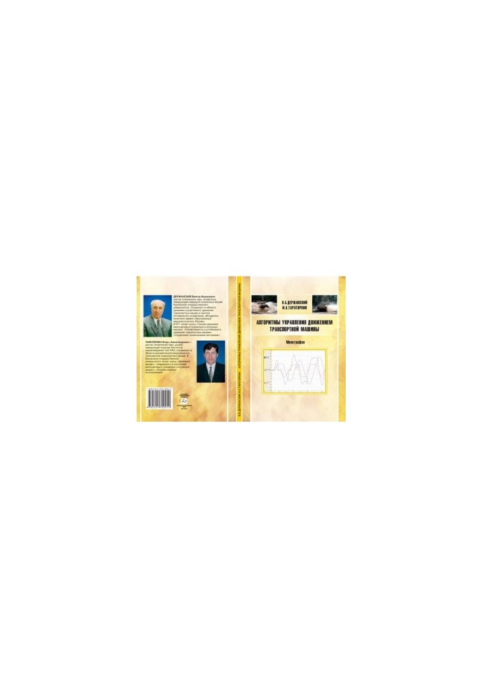 Traffic control algorithms: monograph