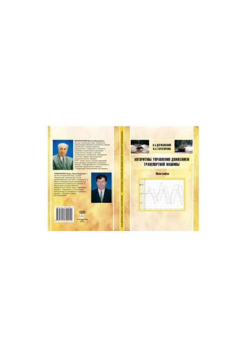 Traffic control algorithms: monograph