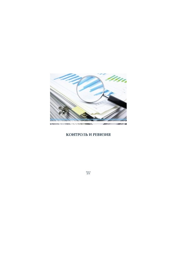 Control and audit: manual for practical classes and independent work of students