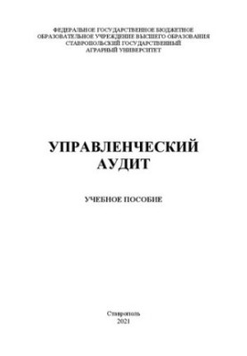 Управлінський аудит: навчальний посібник