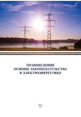 Legal science. Fundamentals of legislation in the electric power industry: Training manual