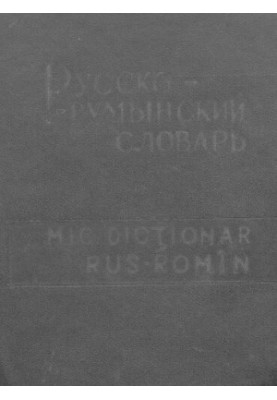 Карманный русско-румынский словарь