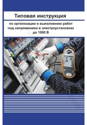 Standard instructions for the organization and execution of work under voltage in electrical installations up to 1000 V