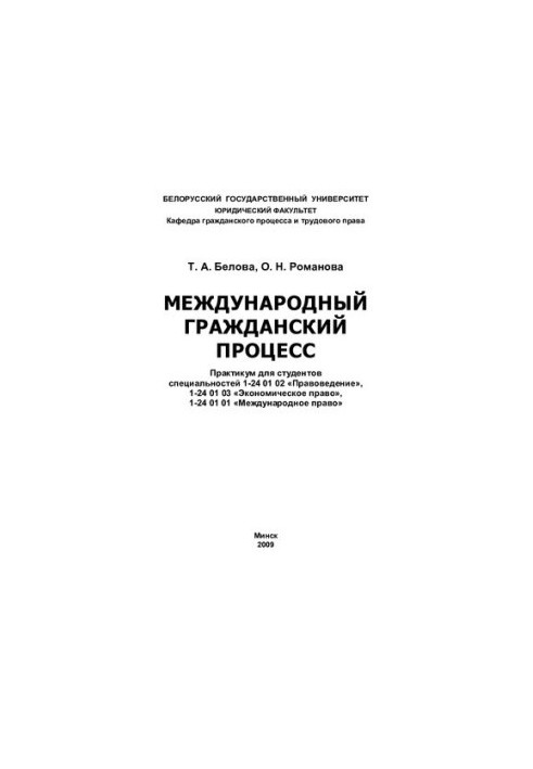 International civil process