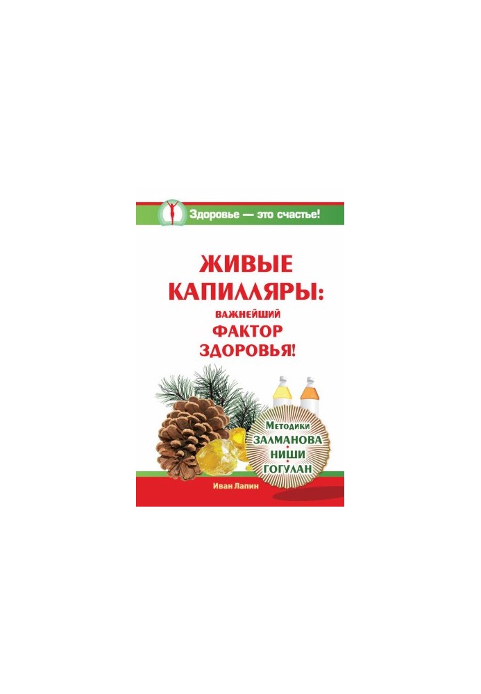Live capillaries: The most important factor of health! Methods Zalmanova, Nishi, Gogulan