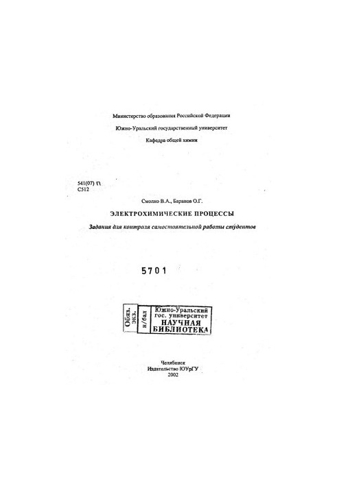 Electrochemical processes