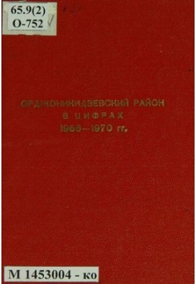 The main indicators of the development of the economy and culture of Ordzhonikidze district of Sverdlovsk for 1966-1970.