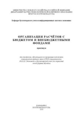 Организация расчетов с бюджетом и внебюджетными фондами: практикум