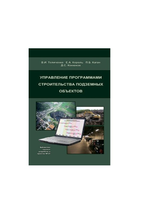 Управление программами строительства подземных объектов [Электронный ресурс]