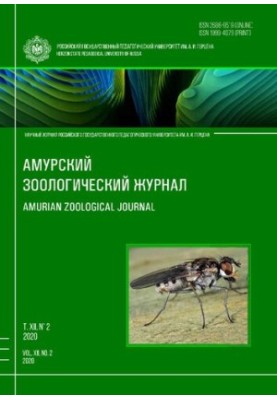 Амурский зоологический журнал. 2020