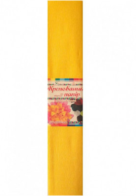 Colored paper Crepe (carrot) No. 18, 500mm/2000mm.