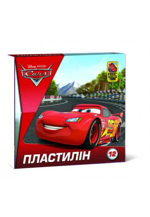 Пластилін Серія Cars №3 12 кольорів