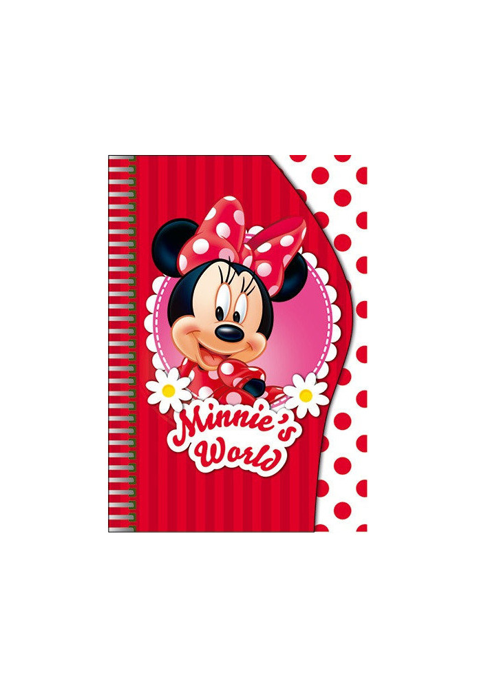 Notebook for notes f.A6, punching wave, spring. Mickey Mouse 50 sheets #2-2