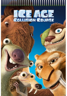 Блокнот для нотаток ф.А6, пружина, 50 арк., Ice Age № 4