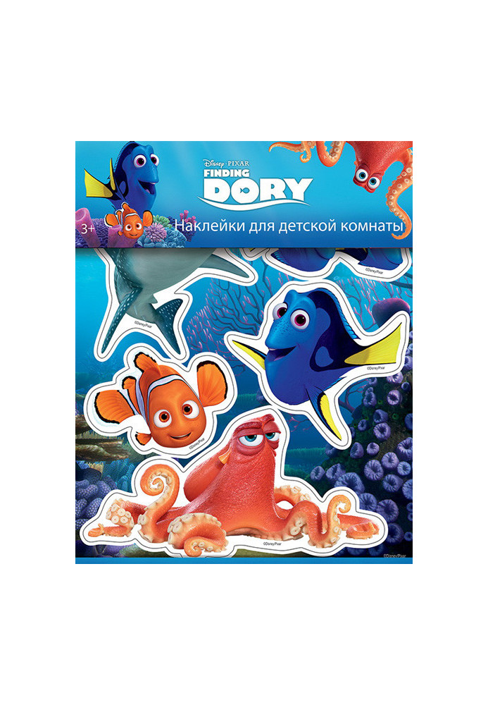 Interior stickers Dory fish