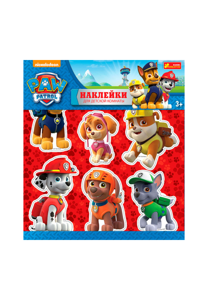 Interior stickers Paw Patrol