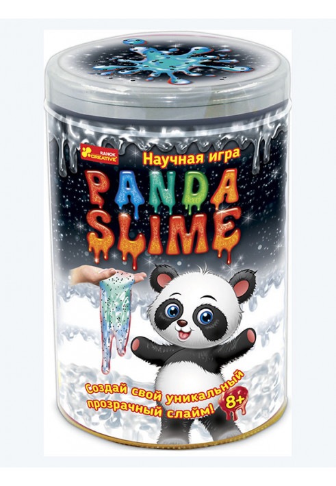 Science game. Panda Slime