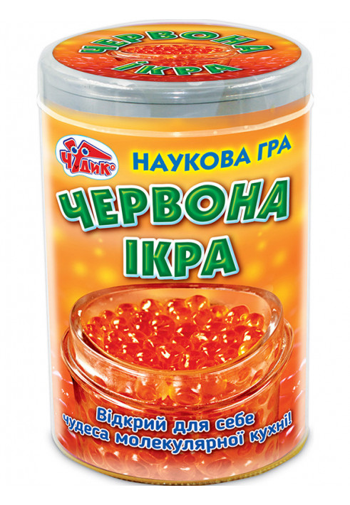 Scientific game. Red caviar