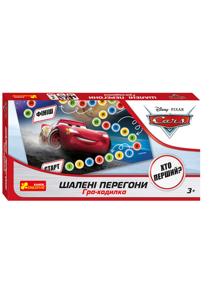 Board game Crazy Race Cars