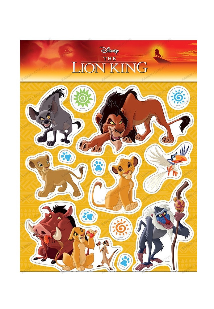 Lion King interior stickers