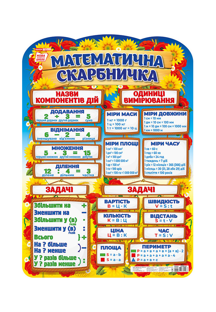 Poster. Mathematical piggy bank