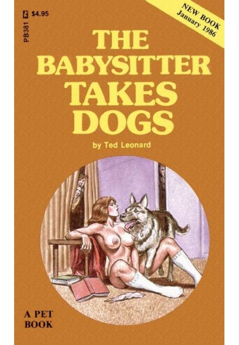 The babysitter takes dogs