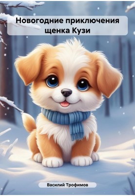 New Year's adventures of the puppy Kuzi