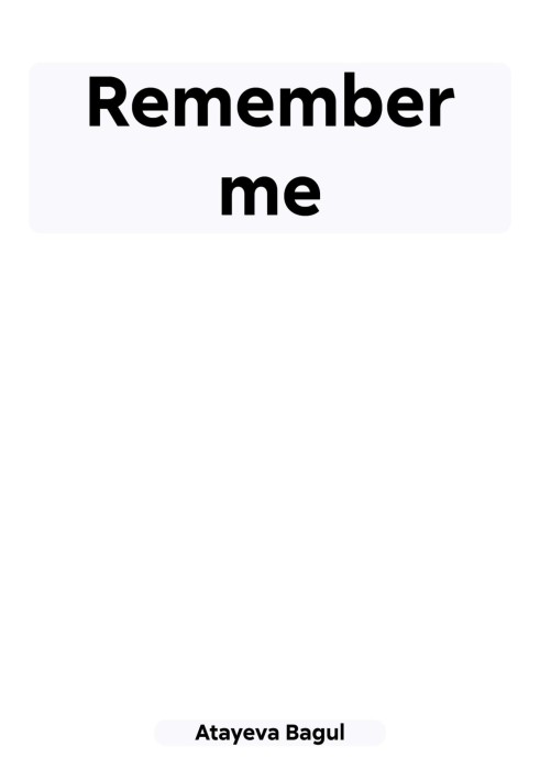 Remember me