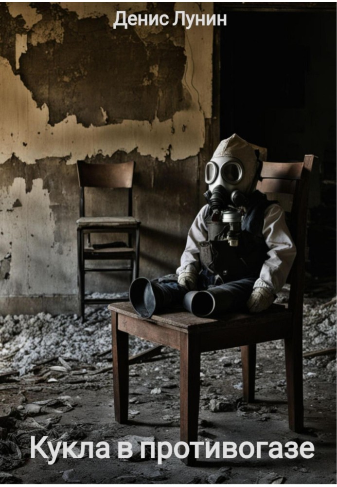 Doll in a gas mask