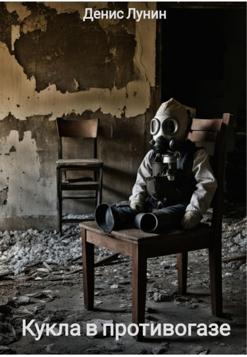 Doll in a gas mask
