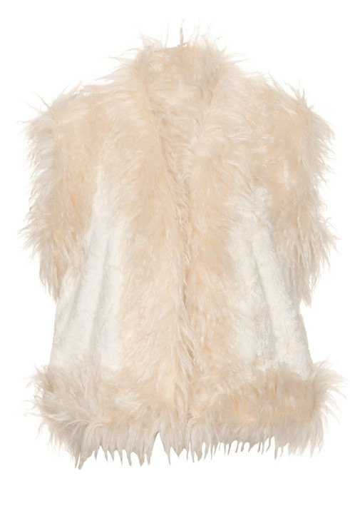 Pattern Fur vest with short pile (Burda 10/2011, pattern number 130) (Burda 10/2011, № викрійки 130)