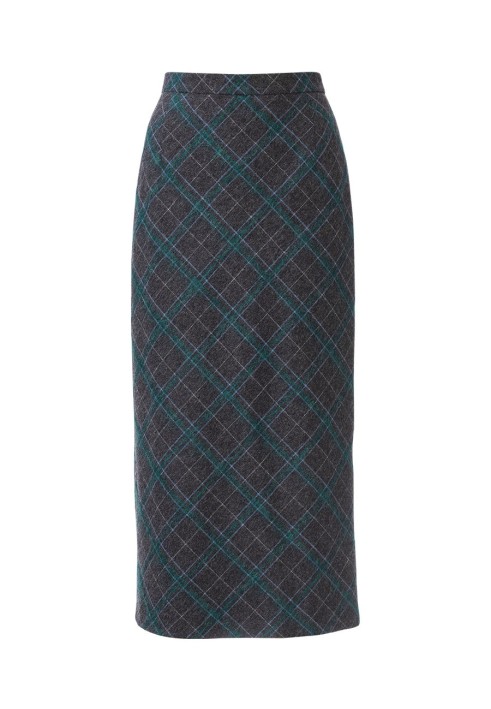 Pattern Midi-length pencil skirt (Burda 10/2020, pattern number 117) (Burda 10/2020, № викрійки 117)