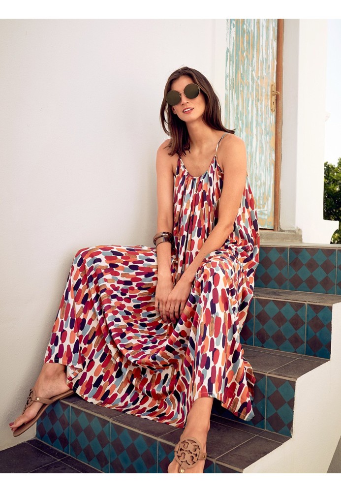 Pattern Sundress maxi wide cut (Burda 7/2020, pattern number 102)