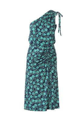 Pattern Knitted dress with an asymmetrical neckline (Burda 7/2020, pattern number 107 A)